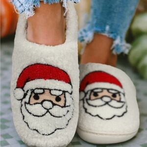 Cozy Santa Slippers
